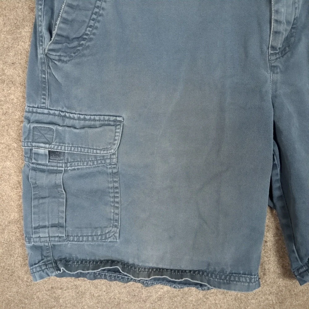 Columbia Mens Blue Cargo Shorts Size 36 Hiking Outdoor‎ Utility 9 Inseam